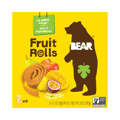 Bear Real Fruit YoYo's Gluten Free Tropical 3.5oz