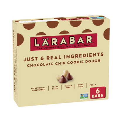 Larabar Chocolate Chip Cookie Dough Protein Bar 6c