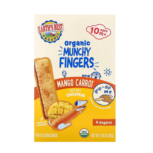 Earth´s Best Munchy Fingers Mango Carrot 1.05oz
