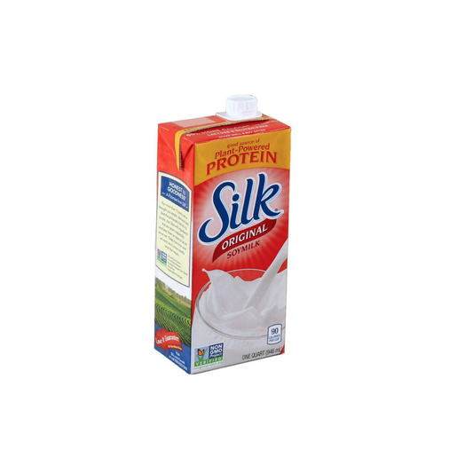 Silk Soymilk Plain 32oz 12c