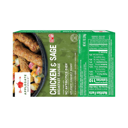 Applegate Naturals Chicken & Sage Breakfast Sausages 10c