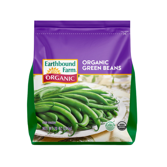 Earthbound Farm Whole Green Beans Frozen OG 10oz