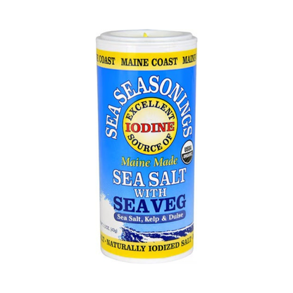 Maine Coast Sea Vegetables Organic Sea Seasonings Sea Salt with Sea Veg 1.5oz