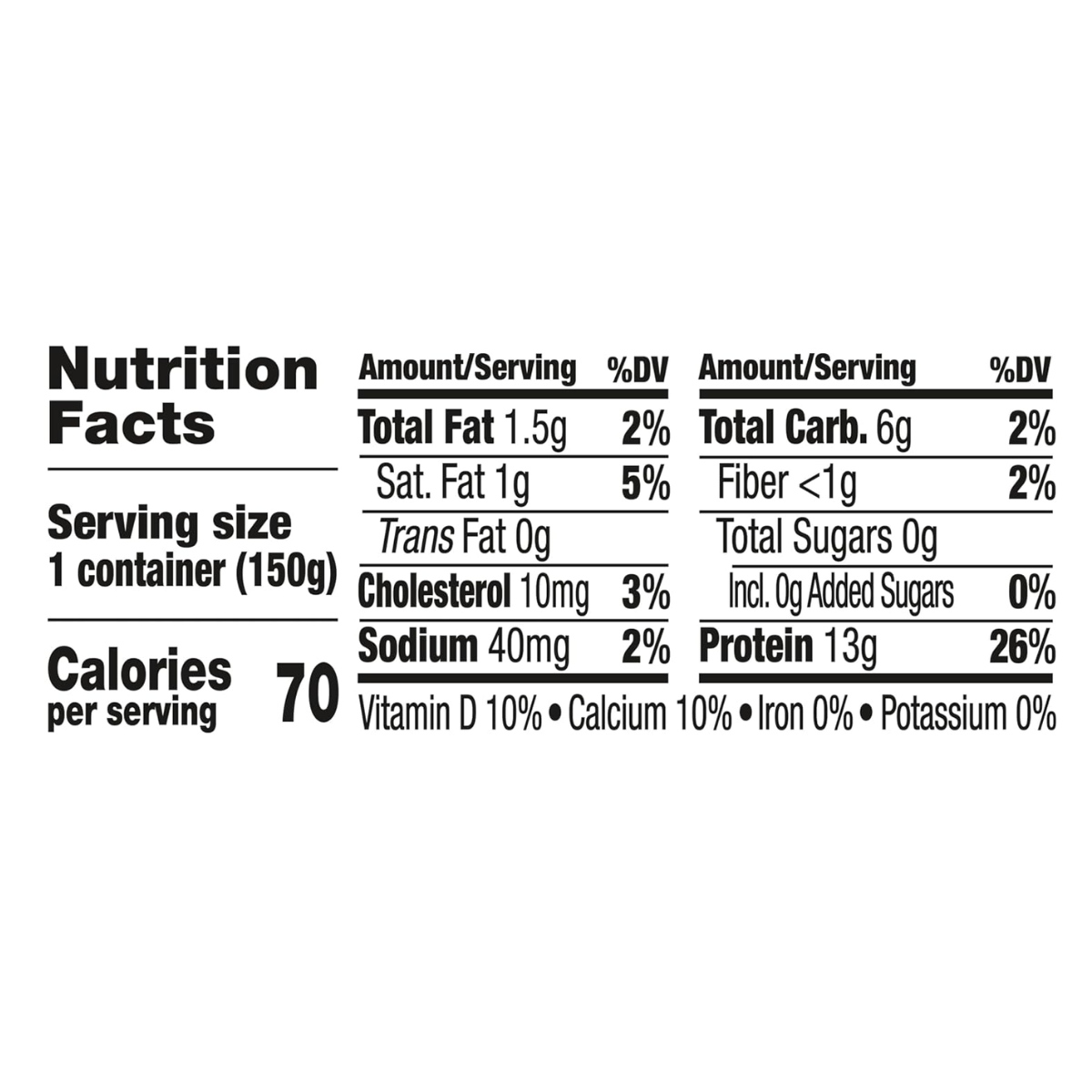 Too Good & Co. Zero Sugar Low Fat Milk Product Vanilla 5.3 oz