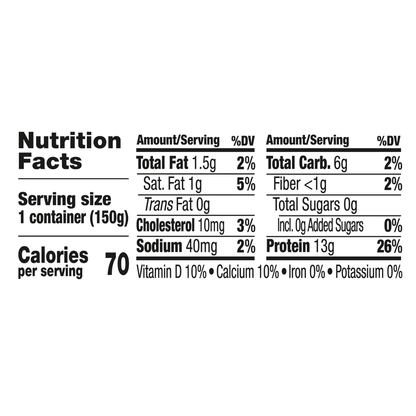 Too Good & Co. Zero Sugar Low Fat Milk Product Vanilla 5.3 oz