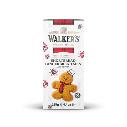 Walker's Festive Shortbread Gingerbread Men 4.4 oz
