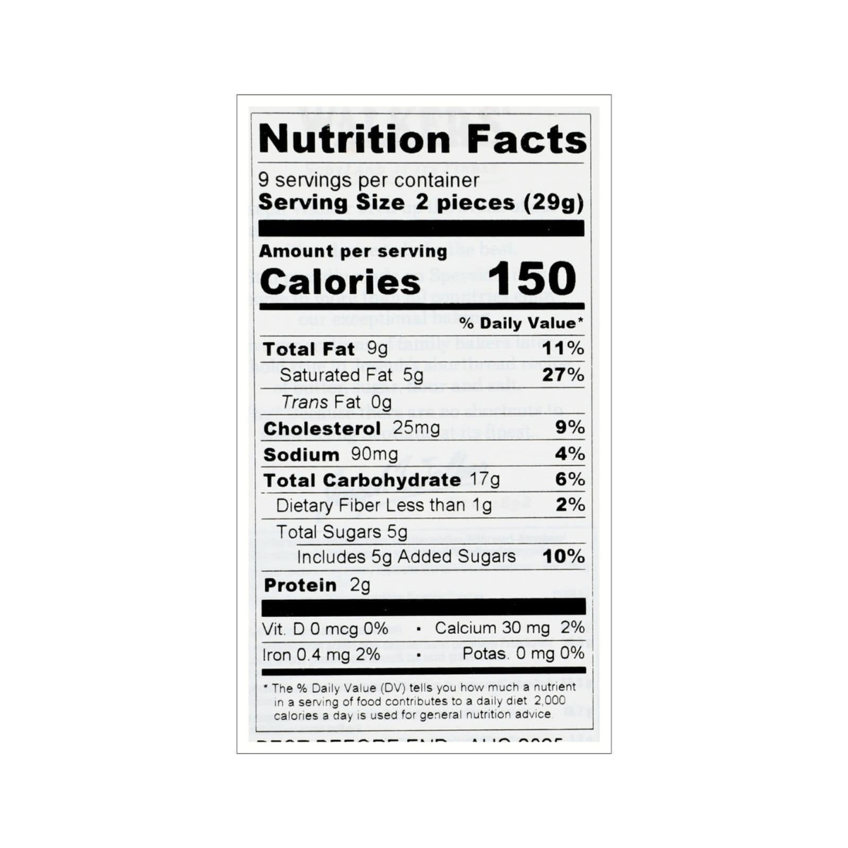 Walker's Festive Shortbread Stars Tin 9.2 oz