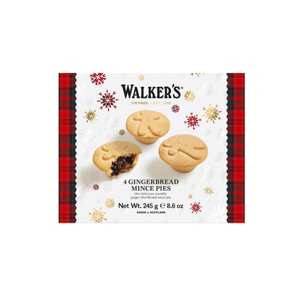 Walker's Gingerbread Mince Pies