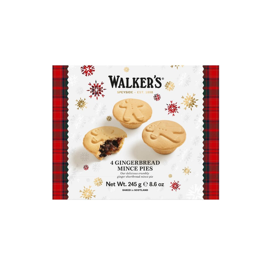 Walker's Gingerbread Mince Pies