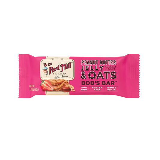 Bob's Red Mill Bars Peanut Butter Jelly Oats 1.76oz