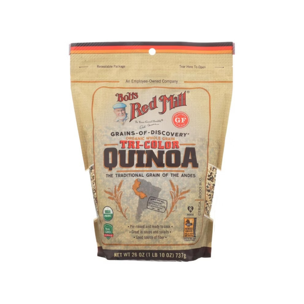 Bob's Red Mill Organic Whole Grain Tri-Color Quinoa 24oz