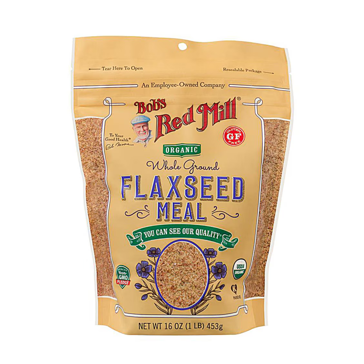 Bob's Red Mill Organic Flaxseed Meal GF 16oz