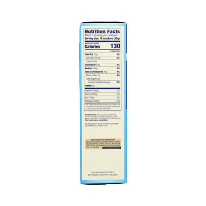 Blue Diamond Almond Nut-Thins Hint Of Sea Salt 7.7oz