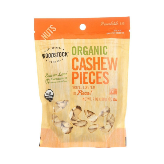 Woodstock Organic Cashews 7oz