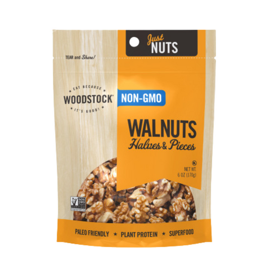 Woodstock Walnuts Halves and Pieces