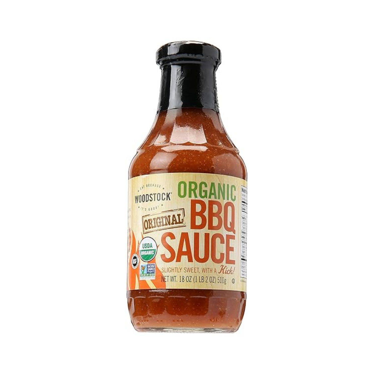 Woodstock BBQ Sauce Organic Original 18oz