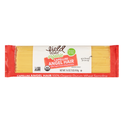 Field Day Organic Capellini Angel Hair Pasta 16oz