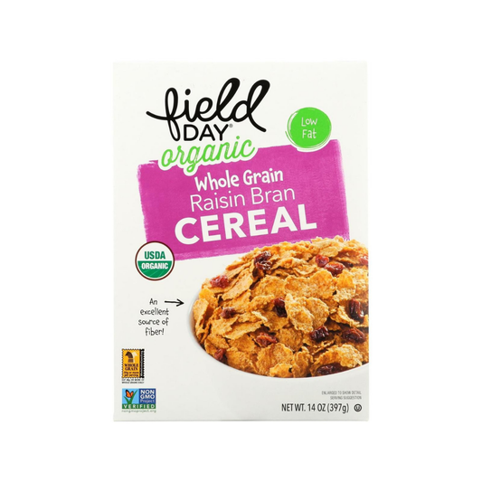 Field Day Whole Grain Raisin Bran Cereal OG