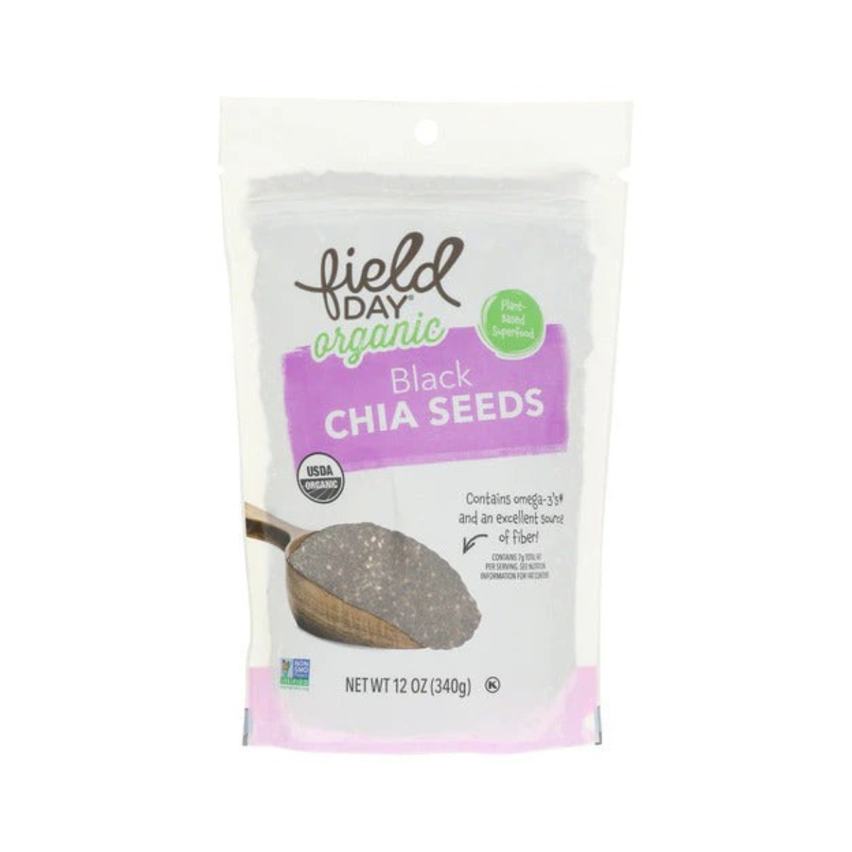 Field Day Black Chia Seeds OG 12oz
