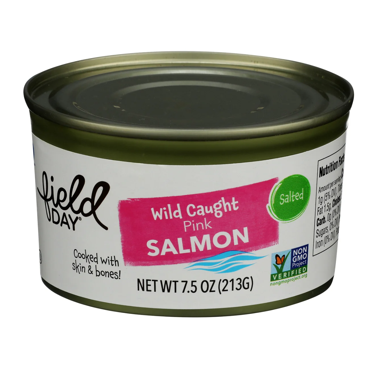 Field Day Wild Pink Salmon Salted 7.5oz