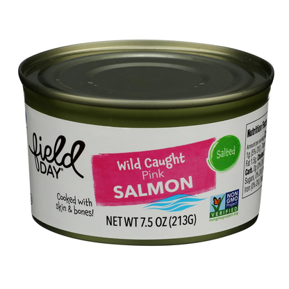 Field Day Wild Pink Salmon Salted 7.5oz