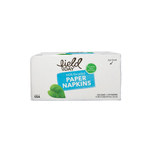 Fieldy Paper Napkins White 250c