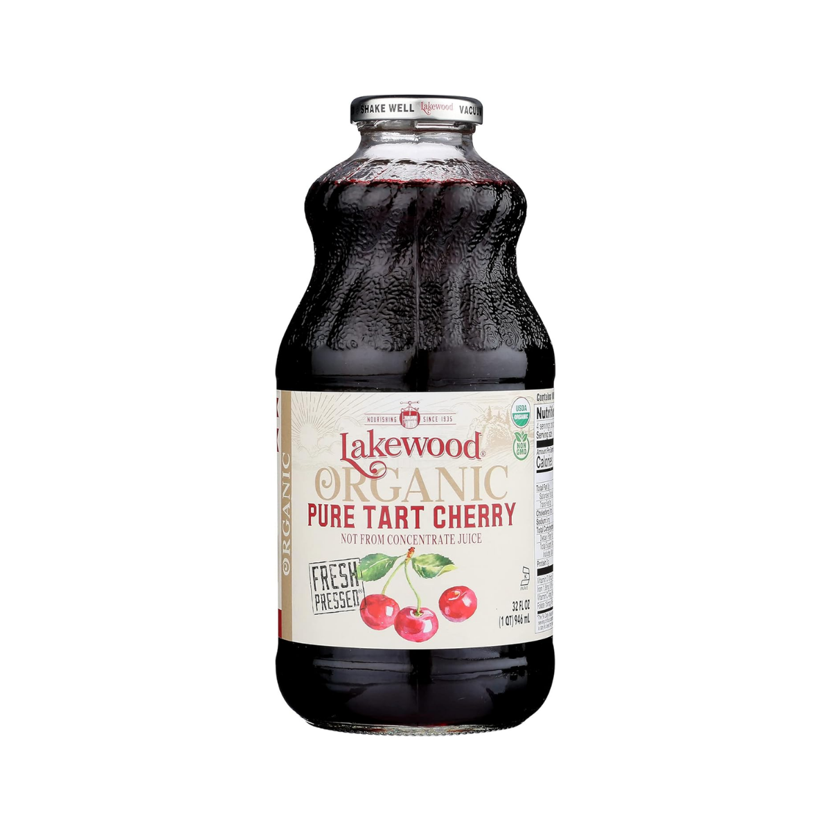 Lakewood Pure Cherry Tart Juice OG 32oz