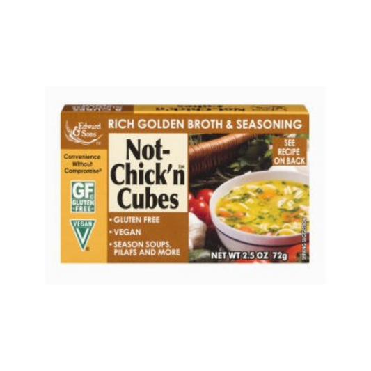 Edward & Sons Not Chick'n Natural Bouillon Cubes 2.5 oz