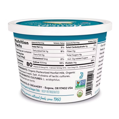 Nancy's Organic Low fat Curds Cottage Cheese 16oz