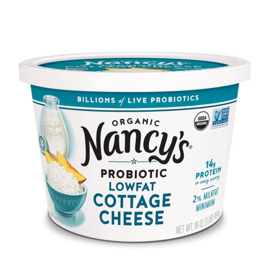 Nancy's Organic Low fat Curds Cottage Cheese 16oz