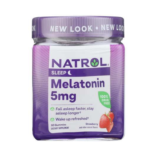 Natrol Strawberry Flavor 5mg Melatonin Sleep Support