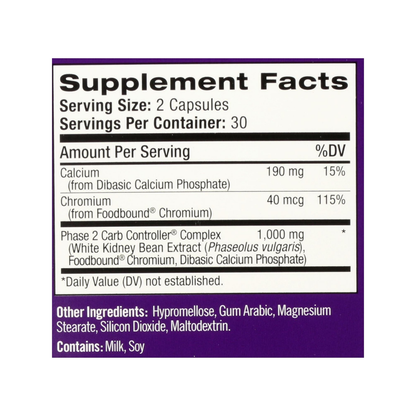 Natrol White Kidney Bean Carb Intercept 60c