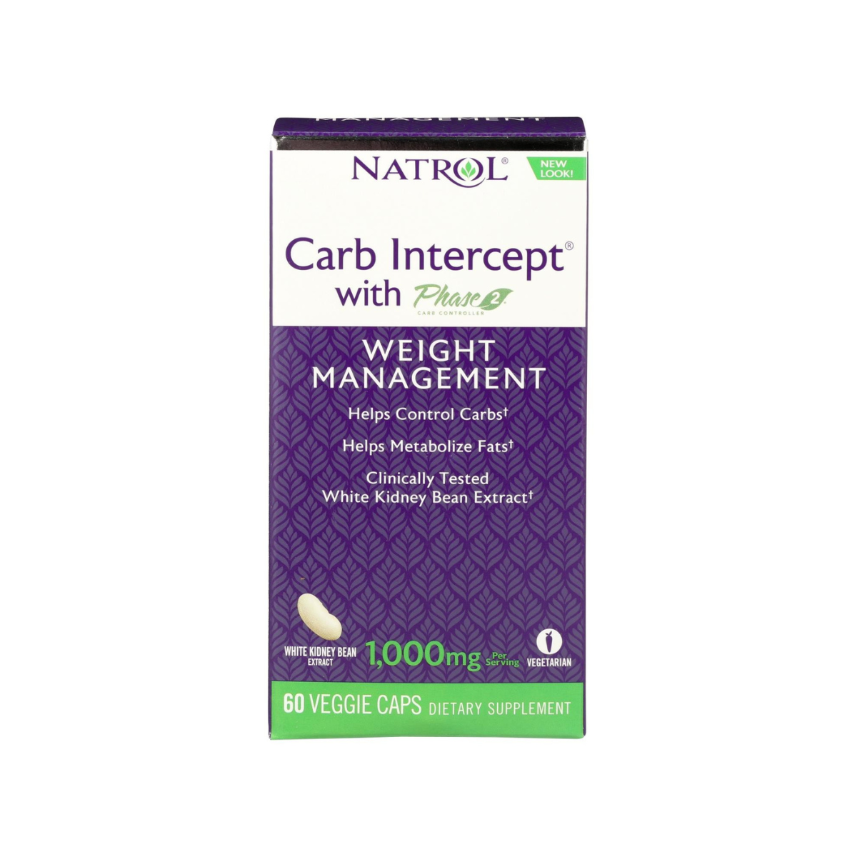 Natrol White Kidney Bean Carb Intercept 60c