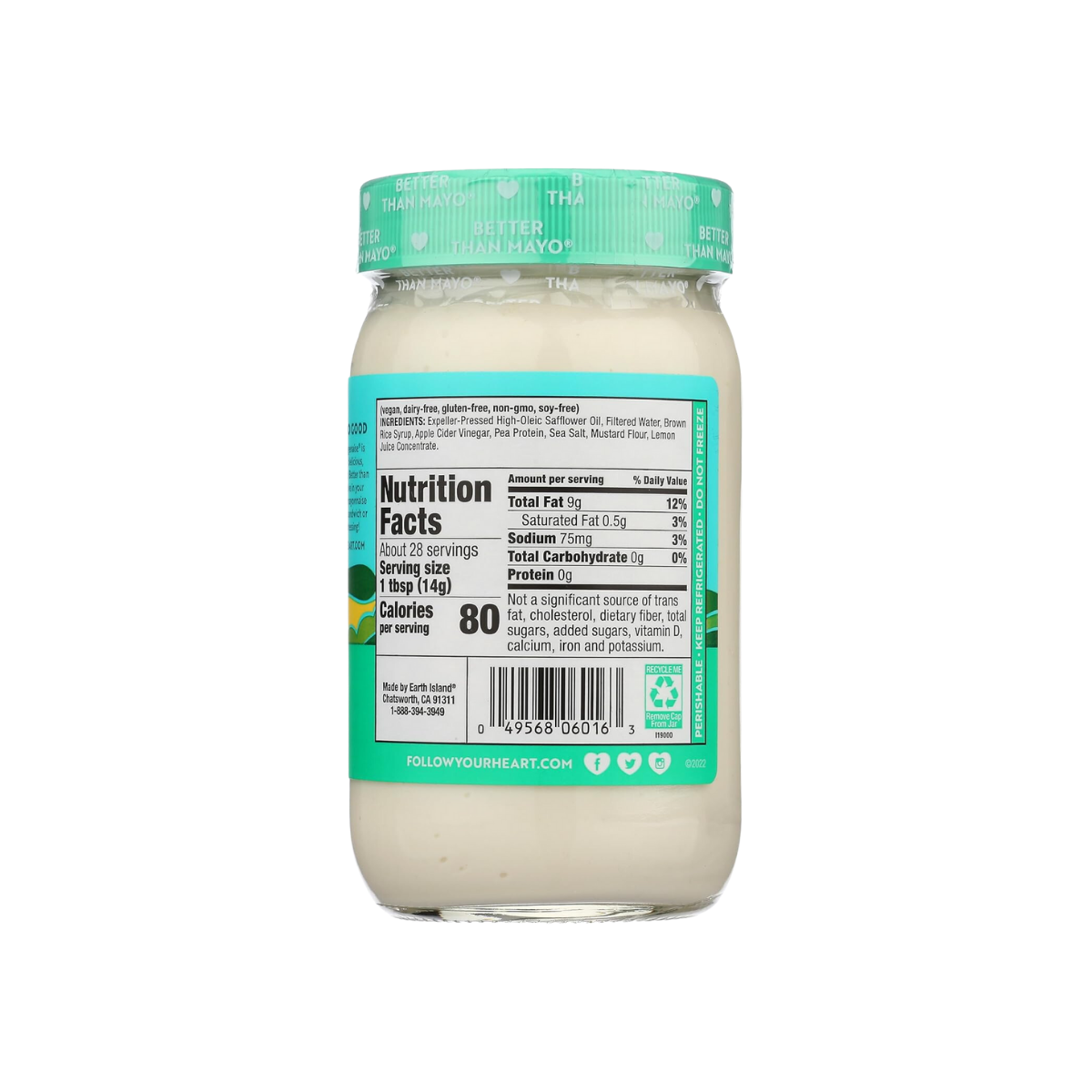 Follow Your Heart Soy-Free Vegenaise 16oz