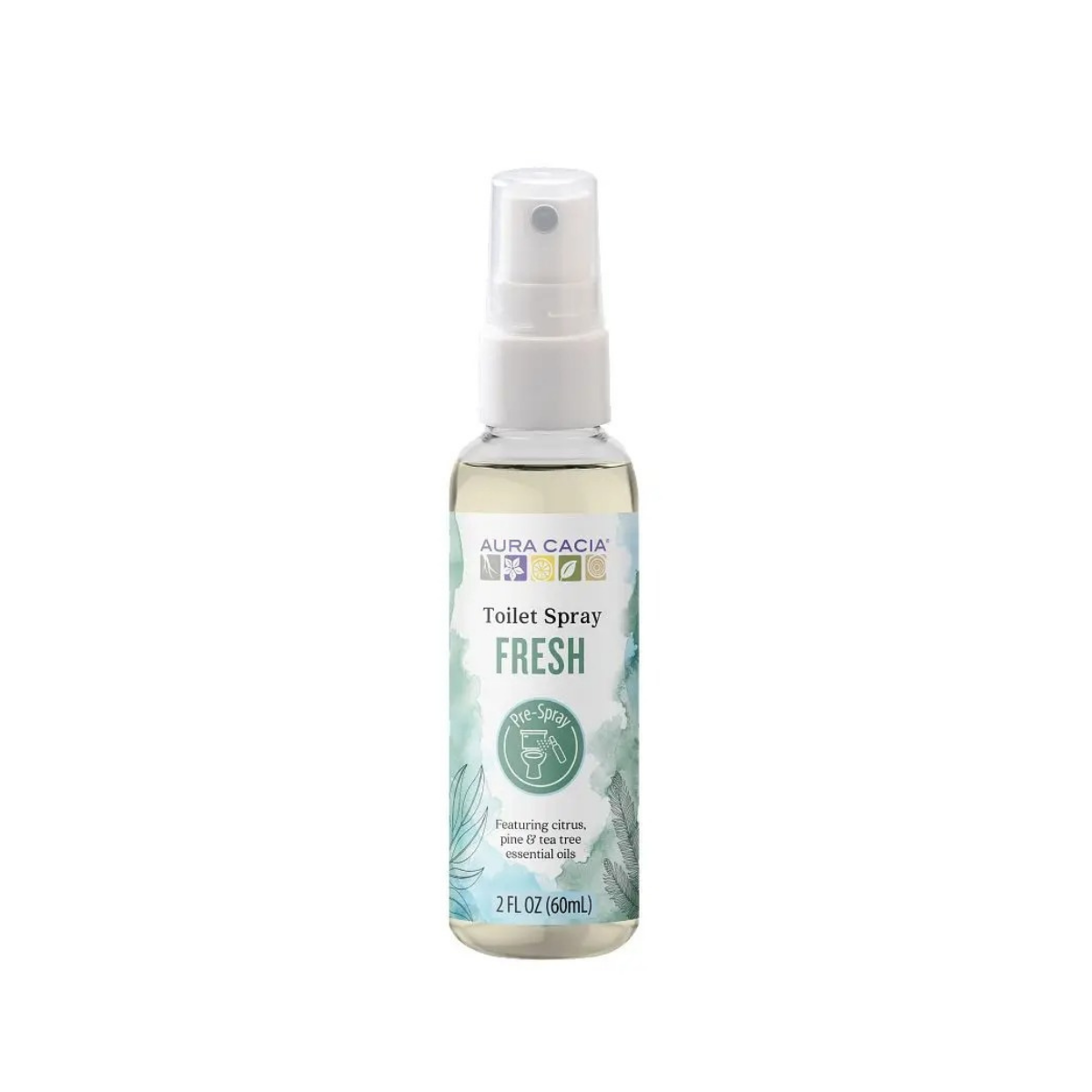 Aura Cacia Fresh Toilet Spray 2oz