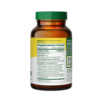 Mega Food MegaFlora Women's Probiotic 60c