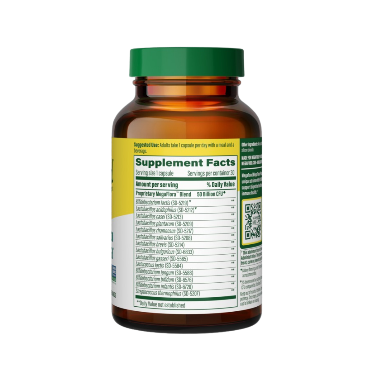 Mega Food MegaFlora Plus 50B 30c