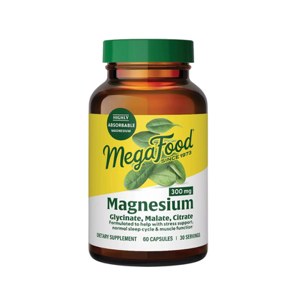 MegaFood Magnesium 300 Muscle Relaxation 60c