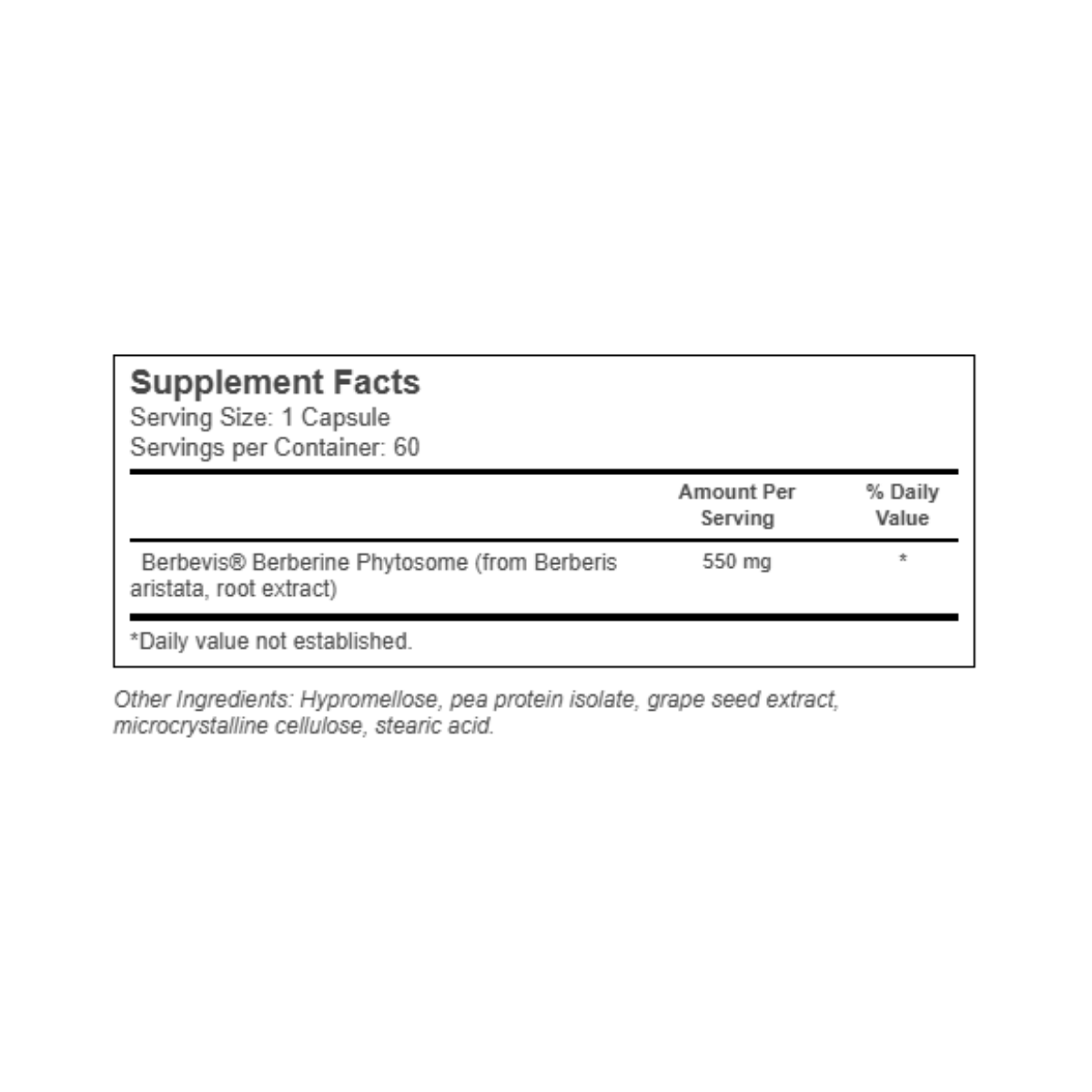 MegaFood Berberine Phytosome 60c