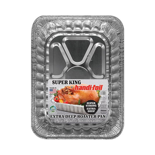 Handi-Foil Super King Roaster Pan 1c