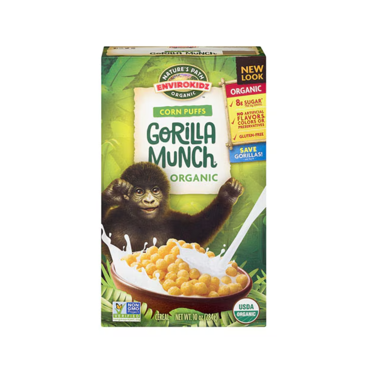 Nature's Path EnviroKidz Organic Gorilla Munch Cereal 10oz