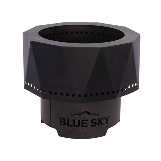 Blue Sky Outdoor Living 15.76 in. W Steel Round Wood Pellets Fire Pit