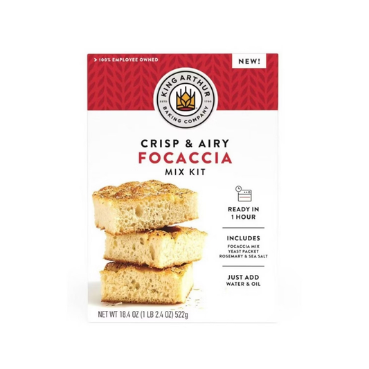 King Arthur Crisp and Airy Focaccia Mix Kit 18.4oz
