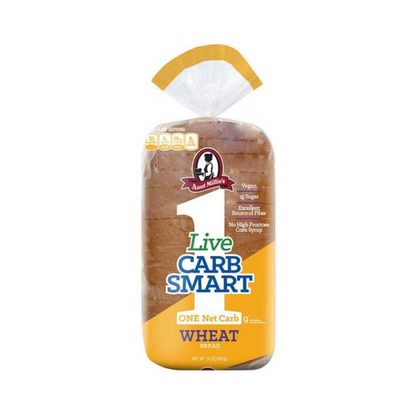 Aunt Millie's Bakehouse Live Carb Smart Wheat Bread 14oz