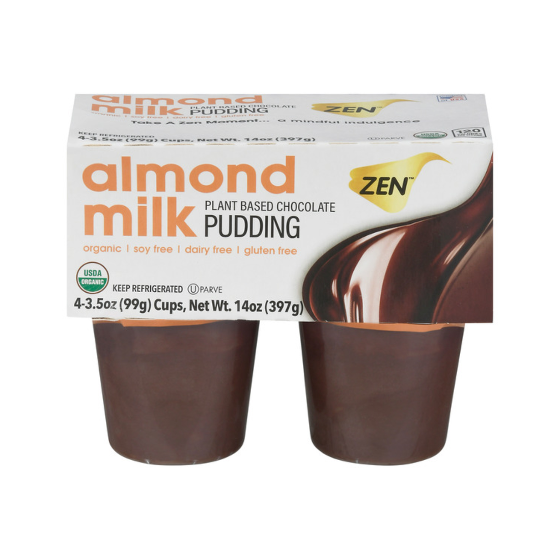 Zen Pudding Chocolate Almond Milk 4c – Orgánica Store Panamá