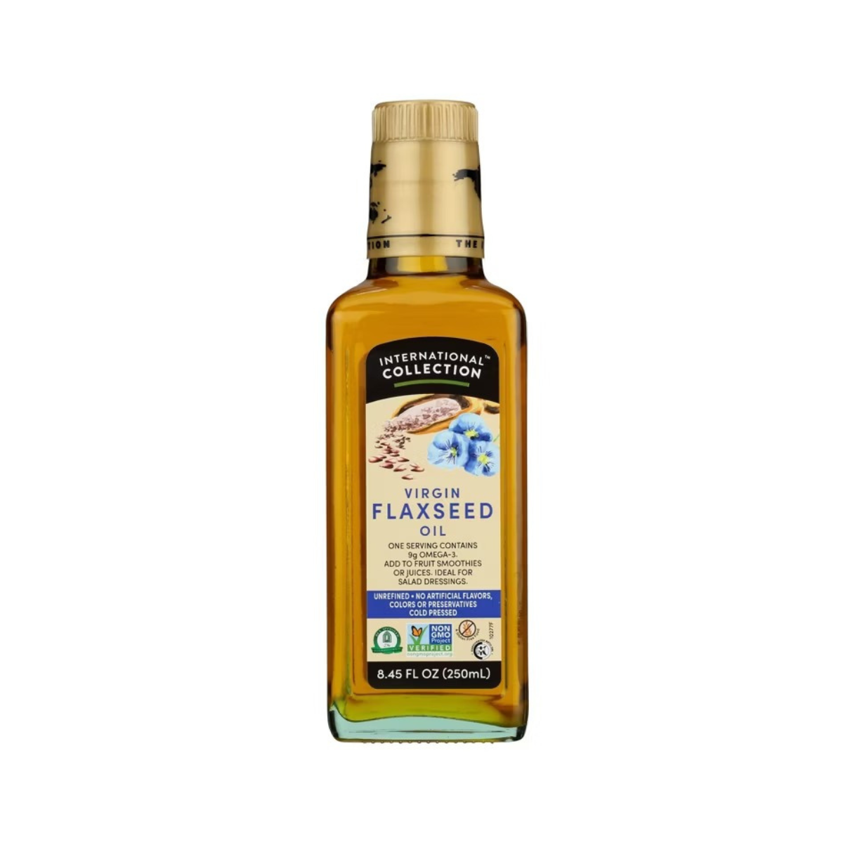 International Collection Virgin Flaxseed Oil 8.45 oz