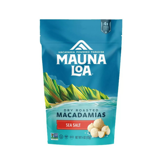 Mauna Loa Hawaiian Sea Salt Macadamia Nuts 4oz