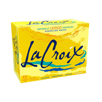 LaCroix Sparkling Water Lemon 12fl oz 12c