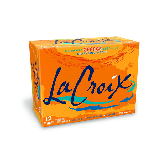LaCroix Water Sparkling Orange 12c