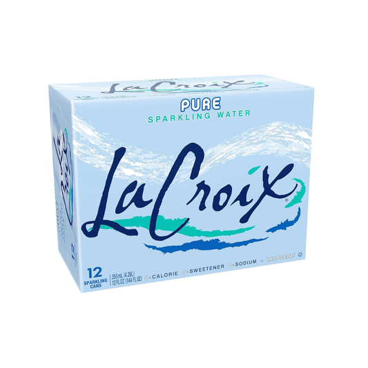 La Croix Pure Sparkling Water 12c
